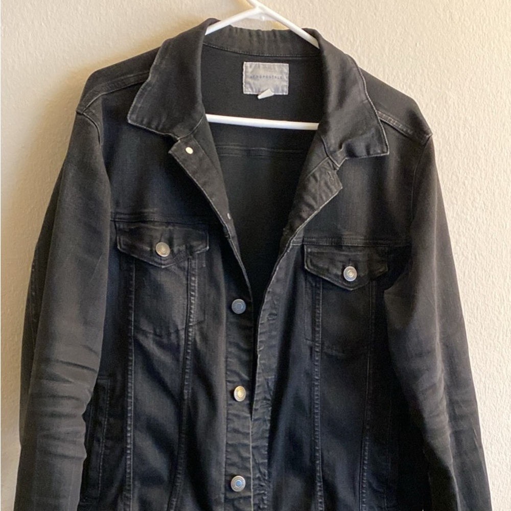Men’s black stretch jacket